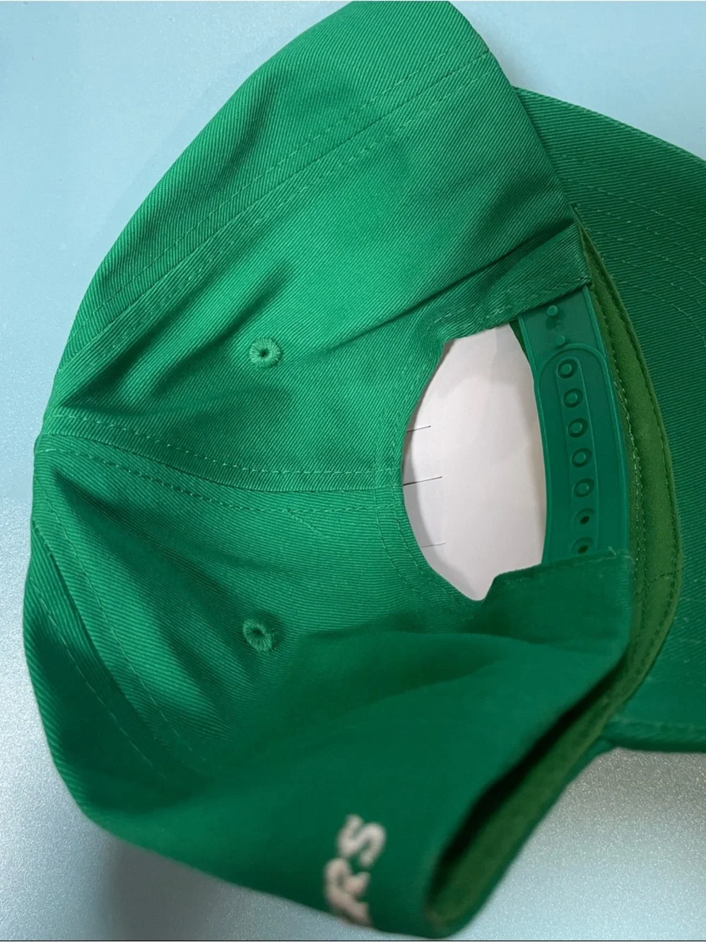 Masters Green Hat with Yellow & Red Logo